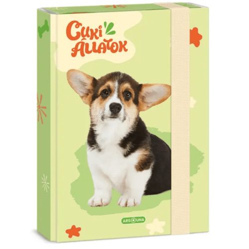 Cuki állatok füzetbox A/5, welsh corgi