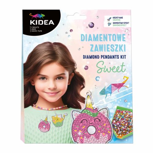 Gyémántfestés szett, Sweet medálok (2 db/szett), Kidea