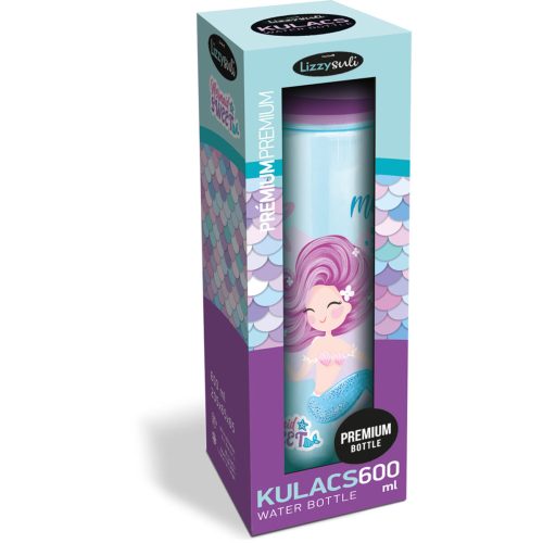 Mermaid kulacs, 600 ml, prémium, Sweet